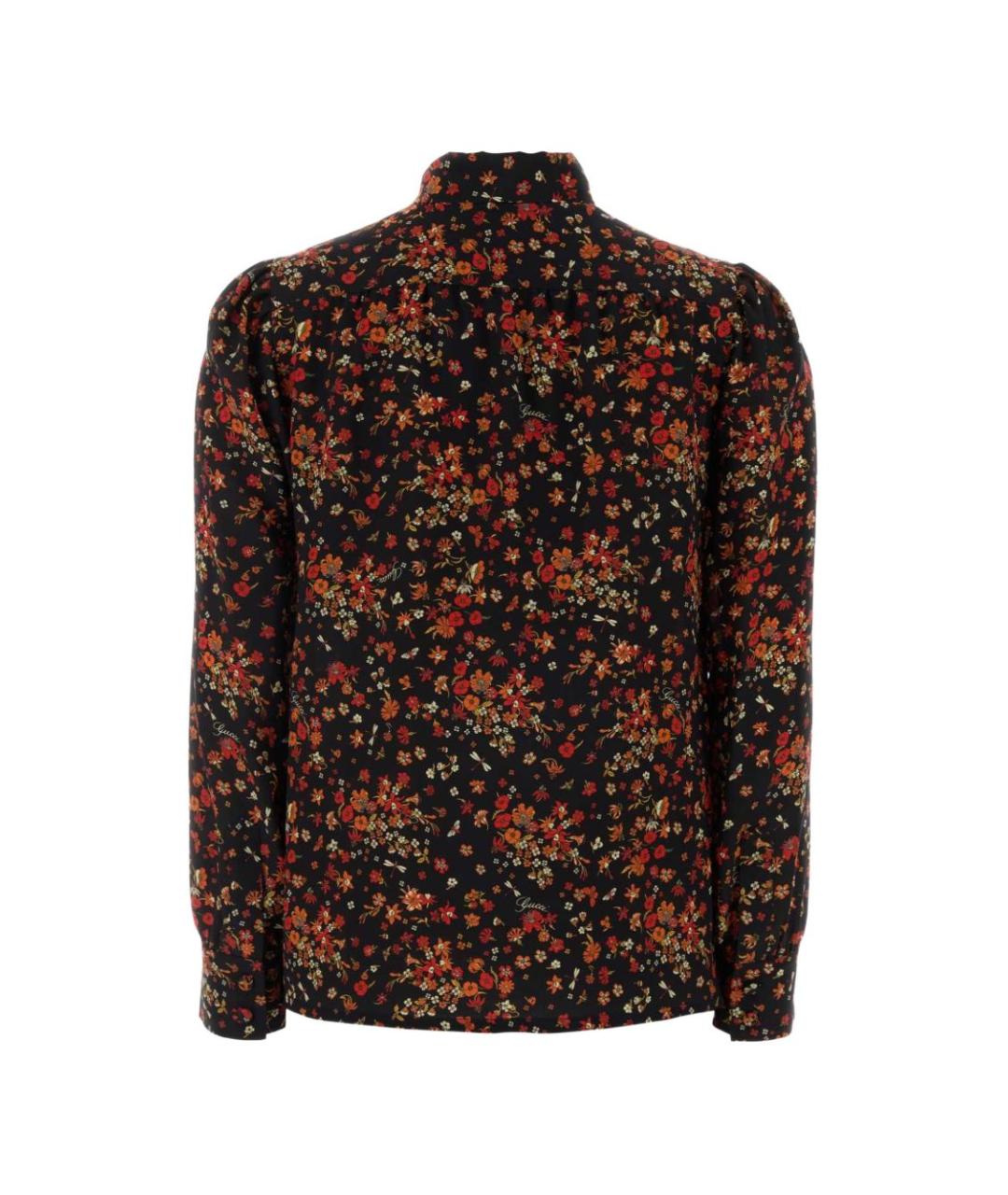 GUCCI Мульти шелковая рубашка, фото 2