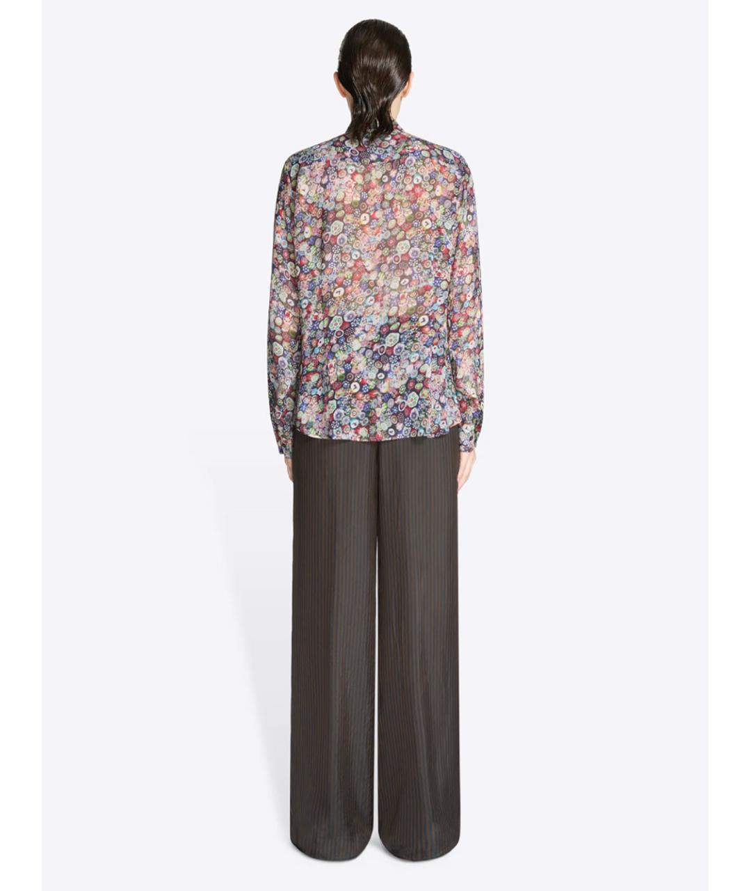 DRIES VAN NOTEN Мульти вискозная рубашка, фото 4