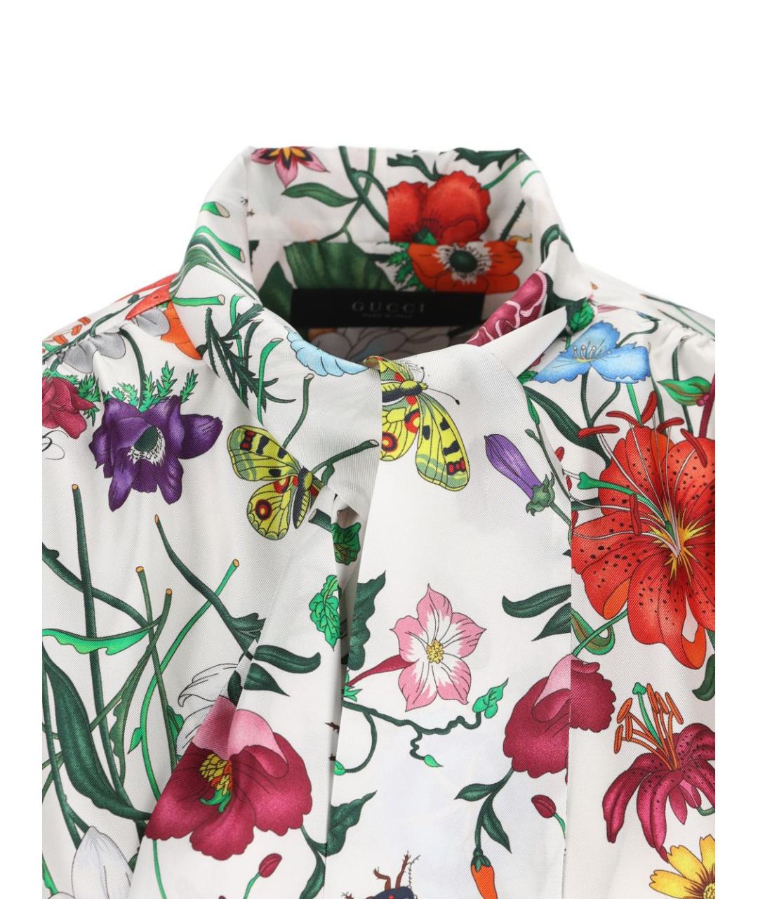 GUCCI Мульти шелковая рубашка, фото 3