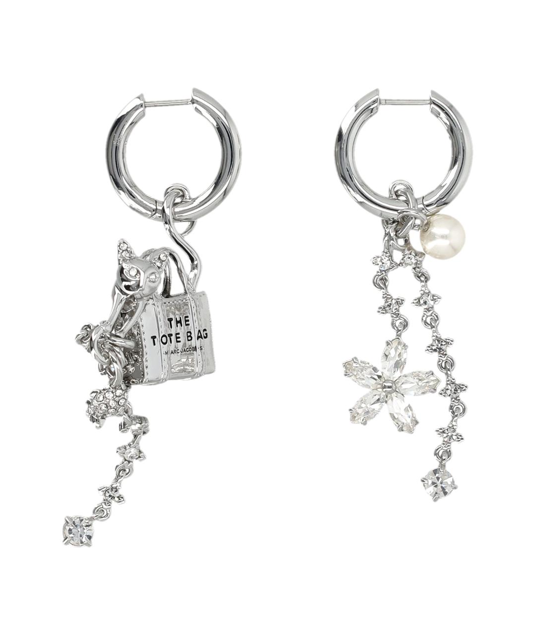 MARC JACOBS Серебряные металлические серьги, фото 1