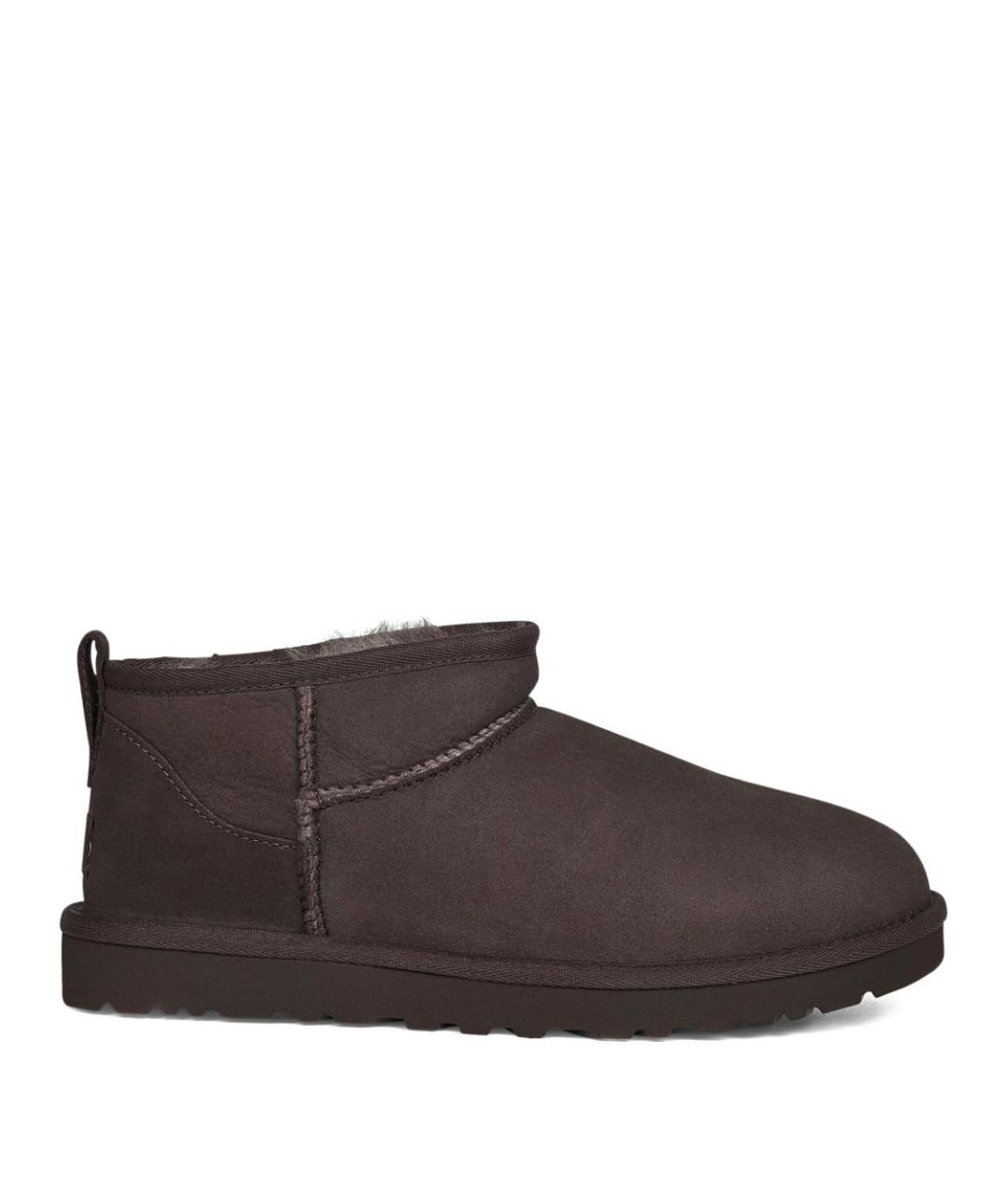 UGG Коричневые замшевые низкие ботинки, фото 1