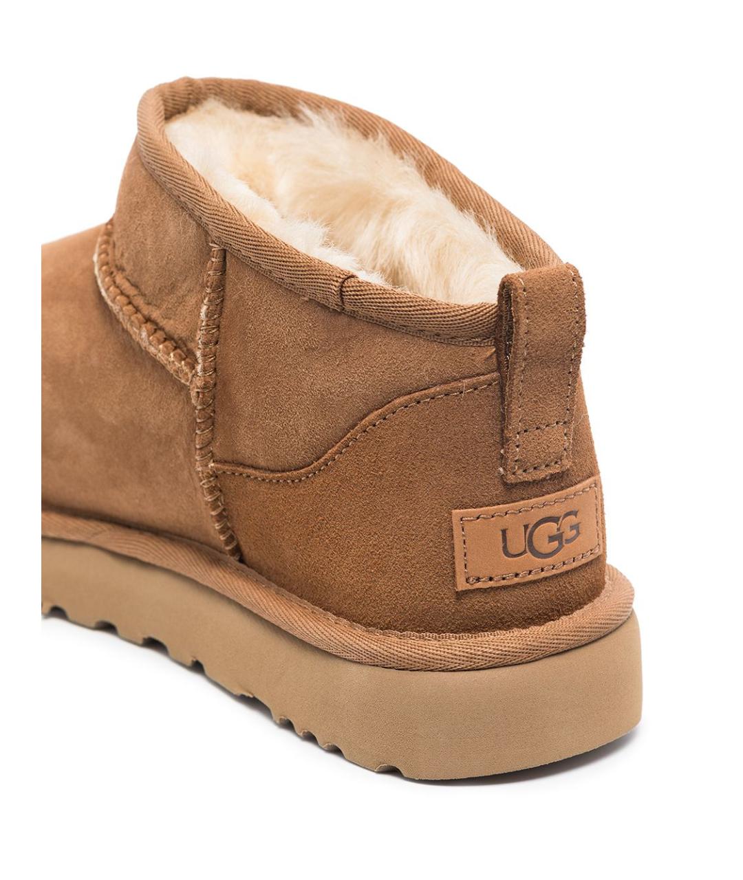 UGG Бежевые замшевые ботинки, фото 2
