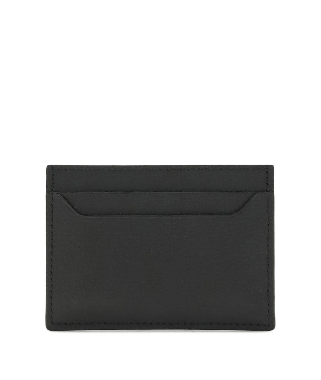 LOEWE Черный кожаный кардхолдер, фото 2