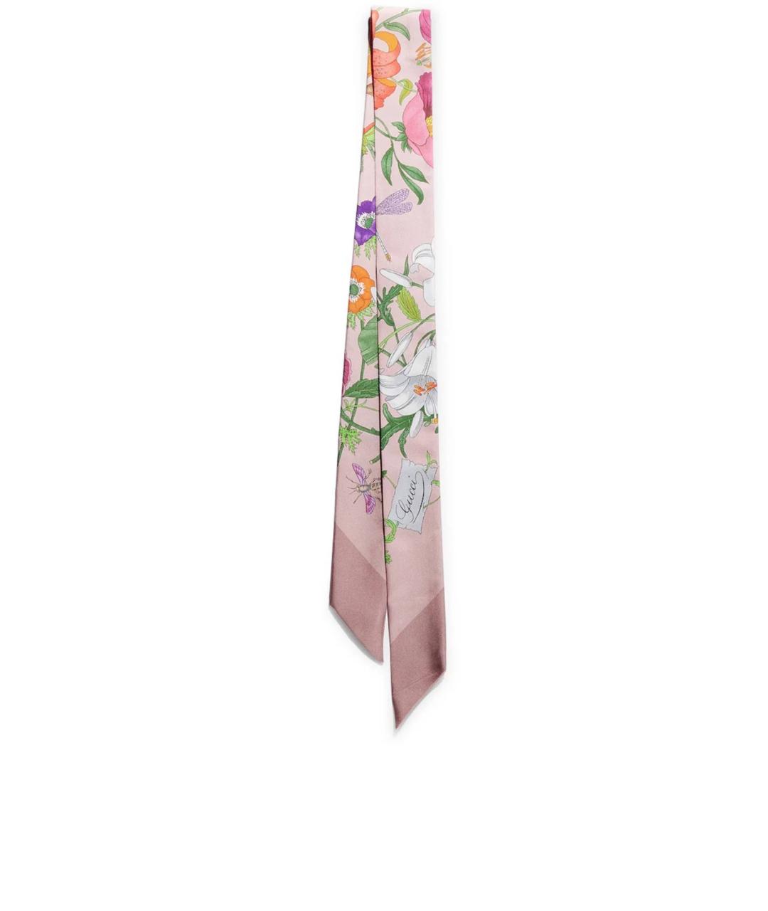GUCCI Мульти шелковый шарф, фото 1