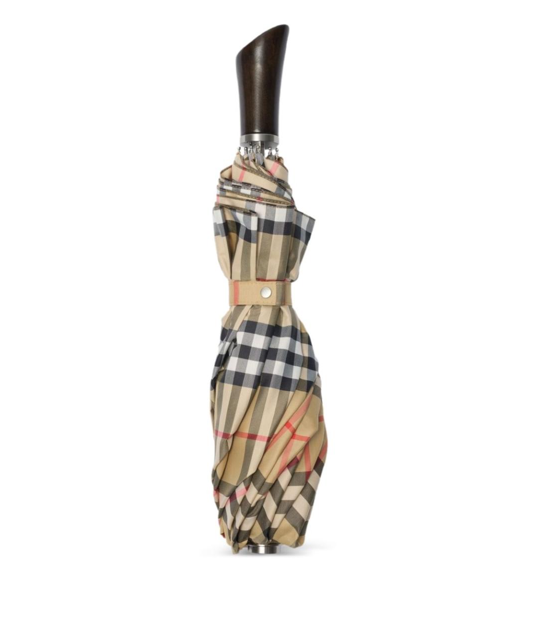 BURBERRY Бежевый зонт, фото 4