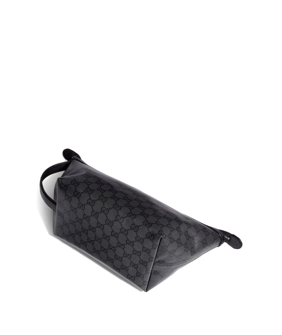 GUCCI Черная тканевая сумка на плечо, фото 2