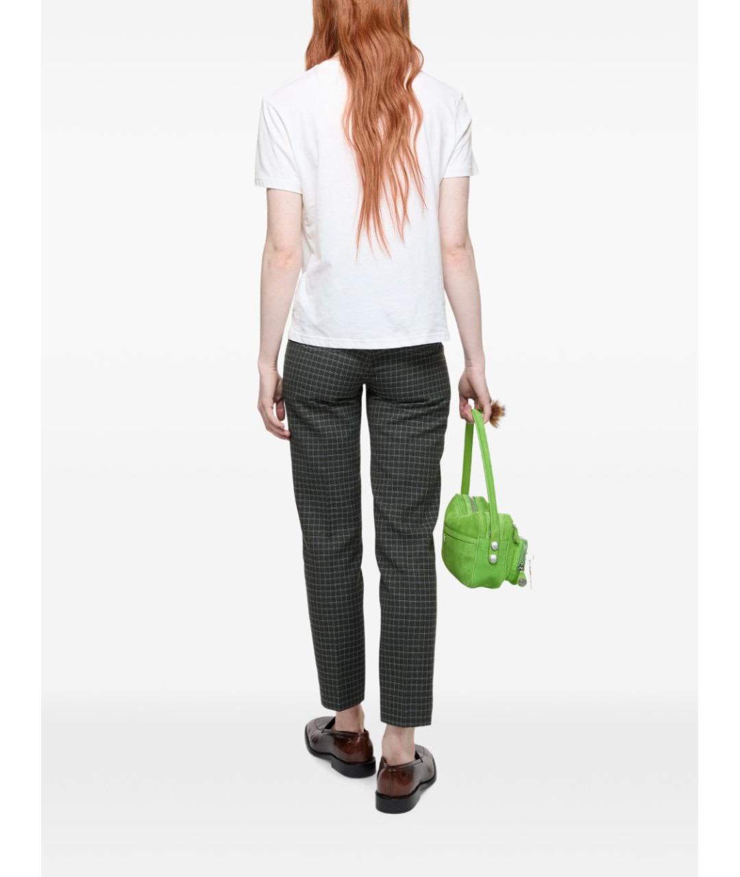 ACNE STUDIOS Белая хлопковая футболка, фото 5