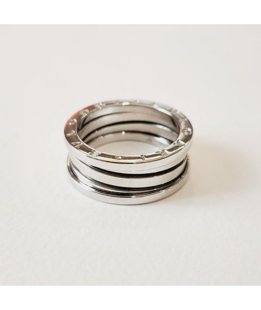BVLGARI Серебряное кольцо из белого золота, фото 2
