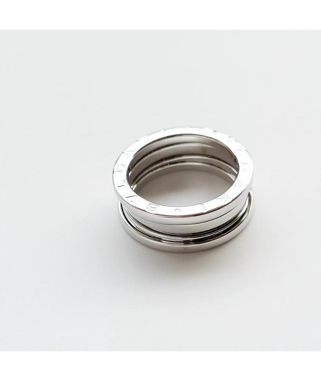 BVLGARI Серебряное кольцо из белого золота, фото 5