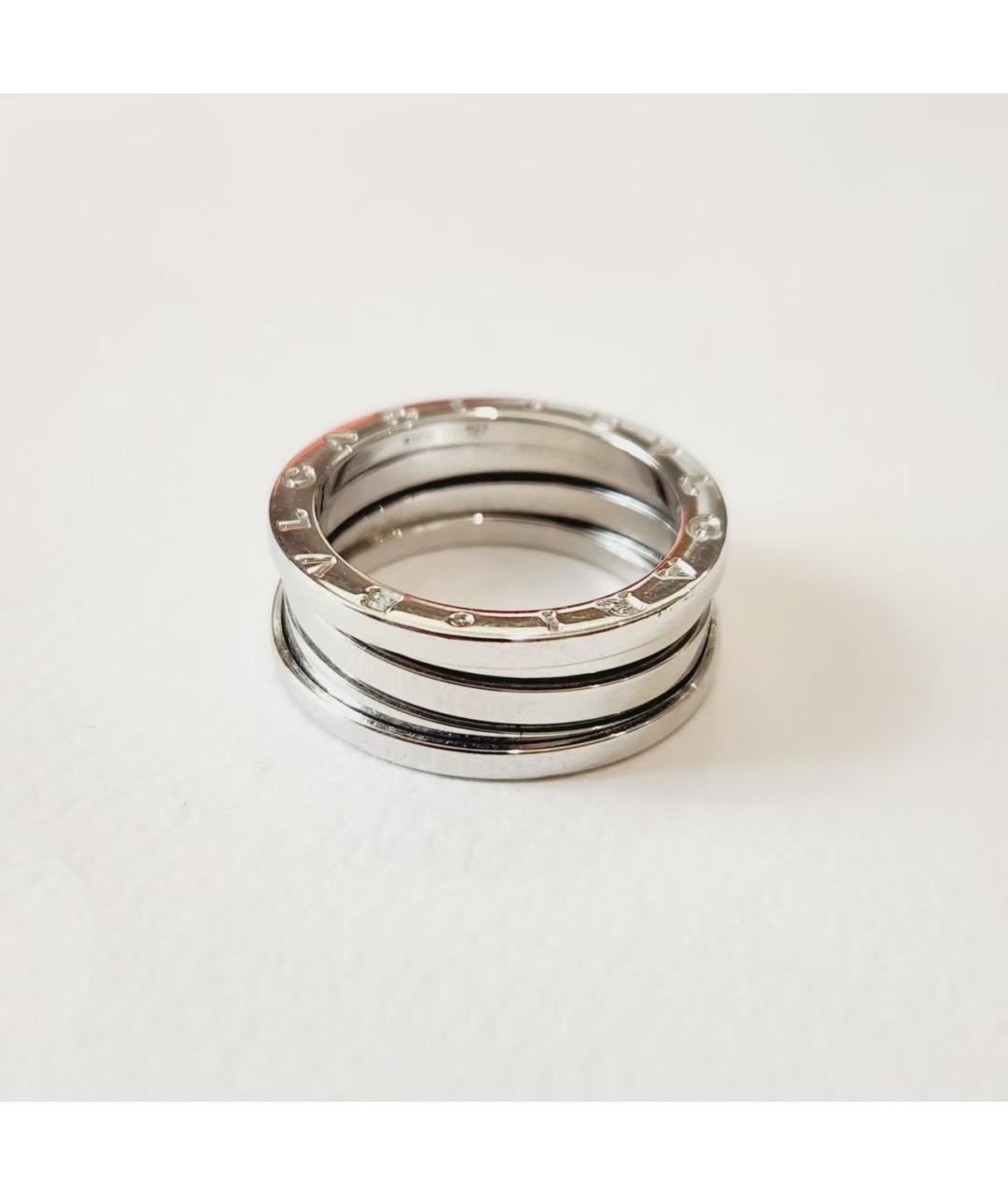 BVLGARI Серебряное кольцо из белого золота, фото 3