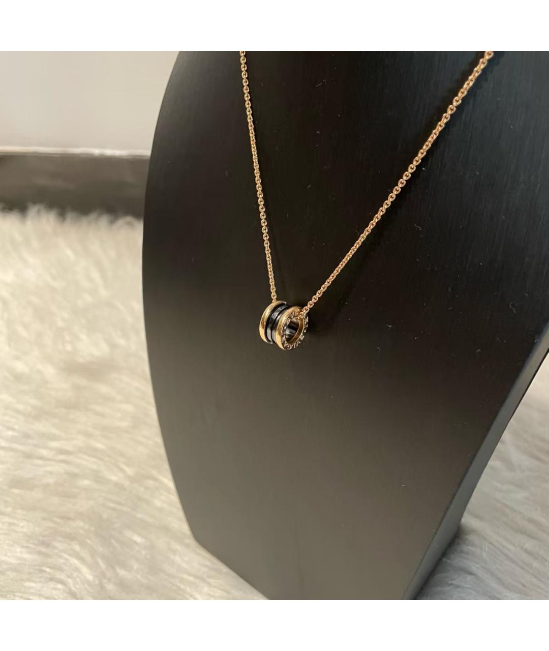 BVLGARI Золотая подвеска из розового золота, фото 2
