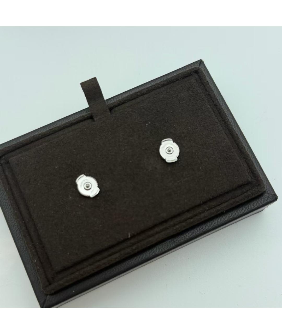 HERMES Серебряные серьги из белого золота, фото 4