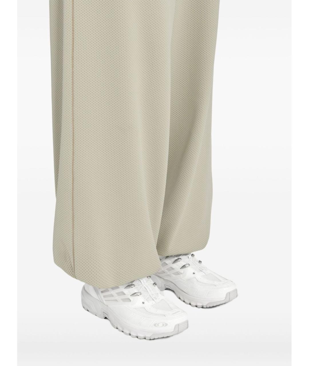 MM6 MAISON MARGIELA Белые кожаные кроссовки, фото 3