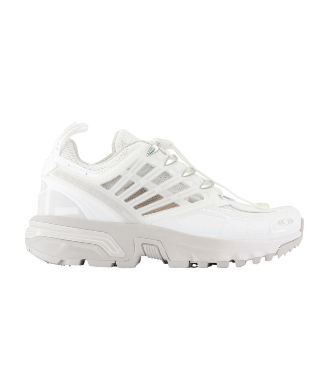 MM6 MAISON MARGIELA Белые кожаные кроссовки, фото 1