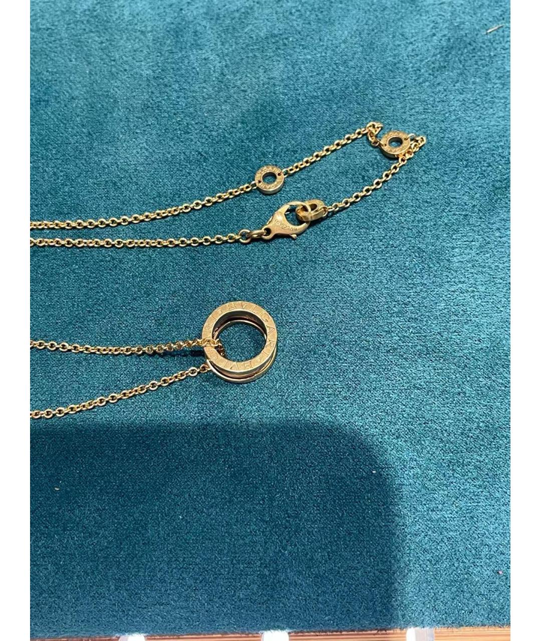 BVLGARI Золотое колье из розового золота, фото 4