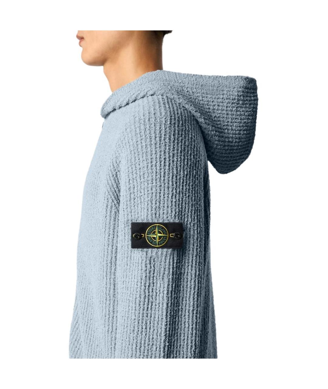 STONE ISLAND Серый джемпер / свитер, фото 3