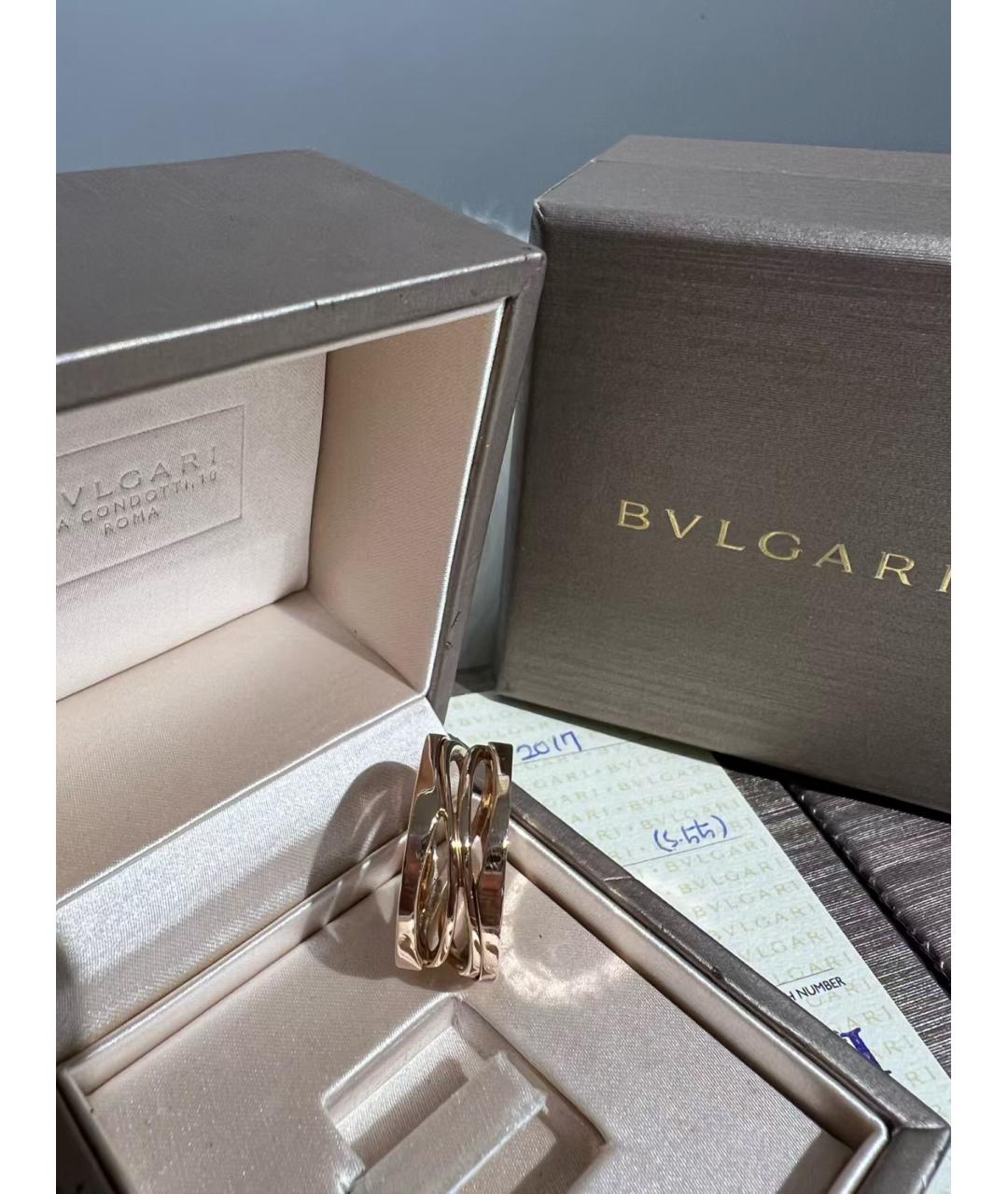 BVLGARI Золотое кольцо из розового золота, фото 4