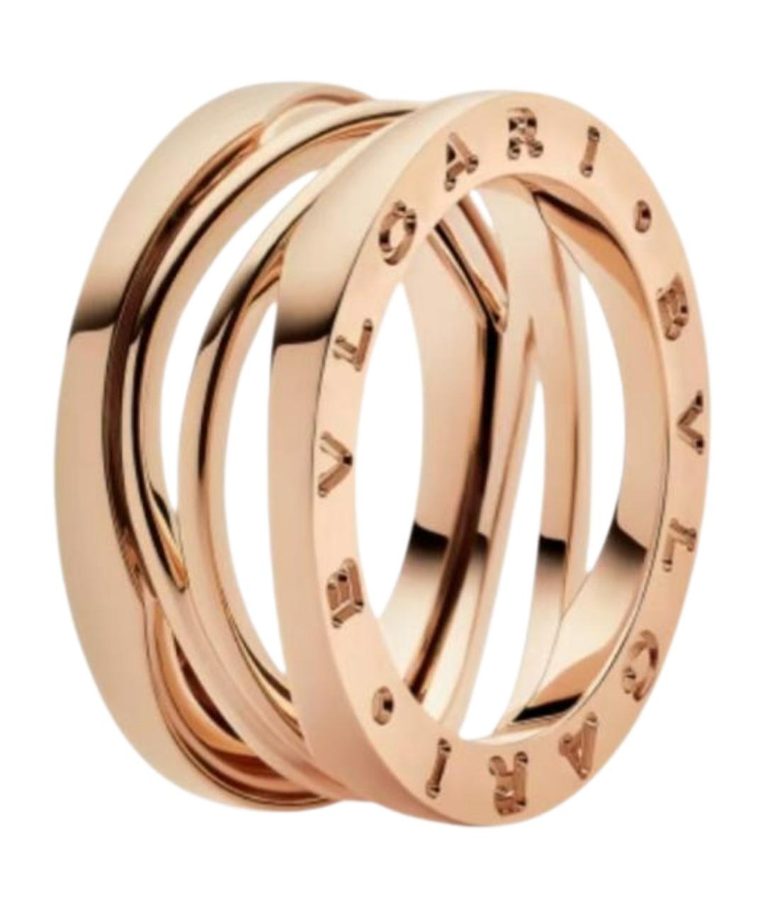 BVLGARI Золотое кольцо из розового золота, фото 1