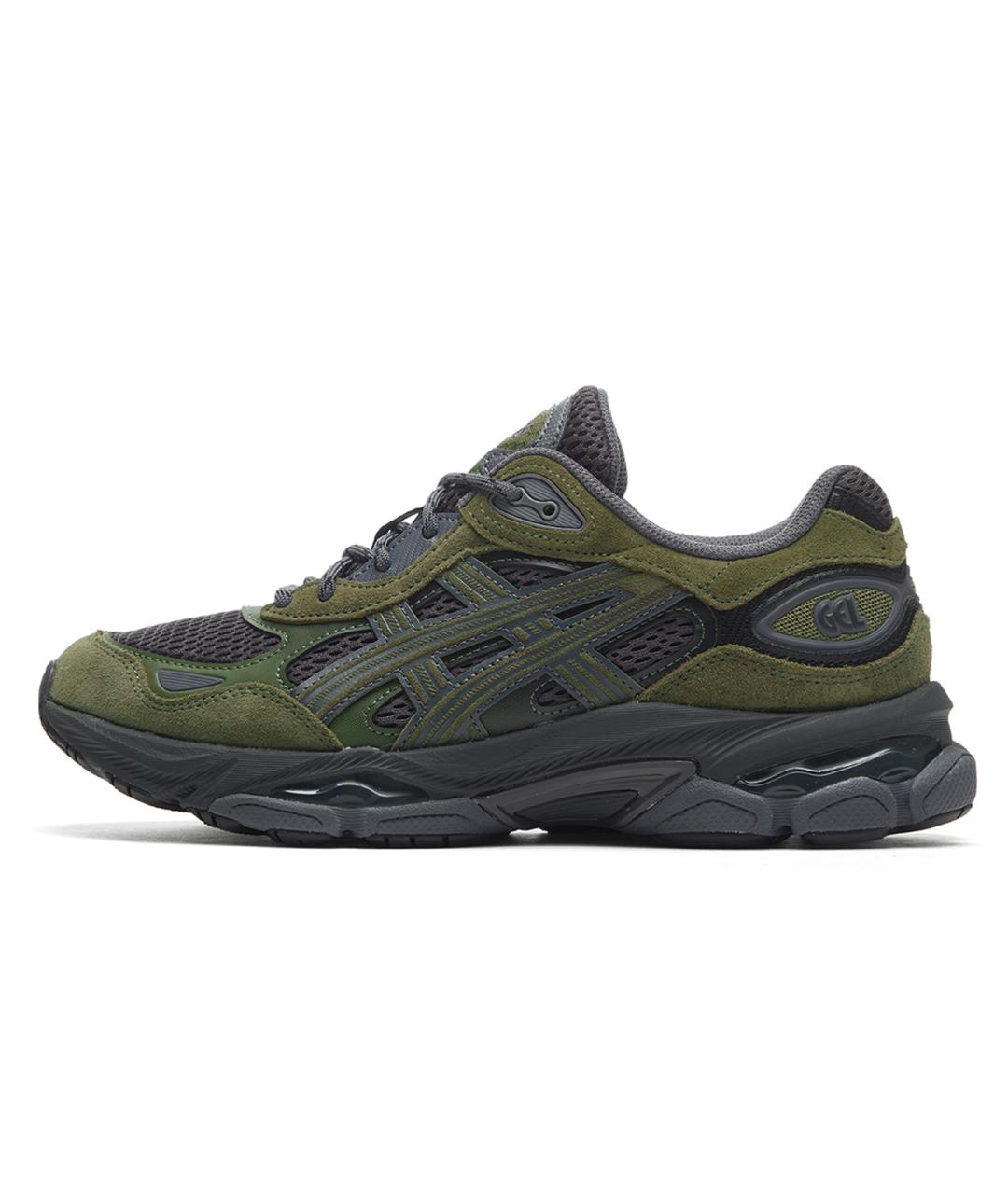 ASICS Зеленые кроссовки, фото 5