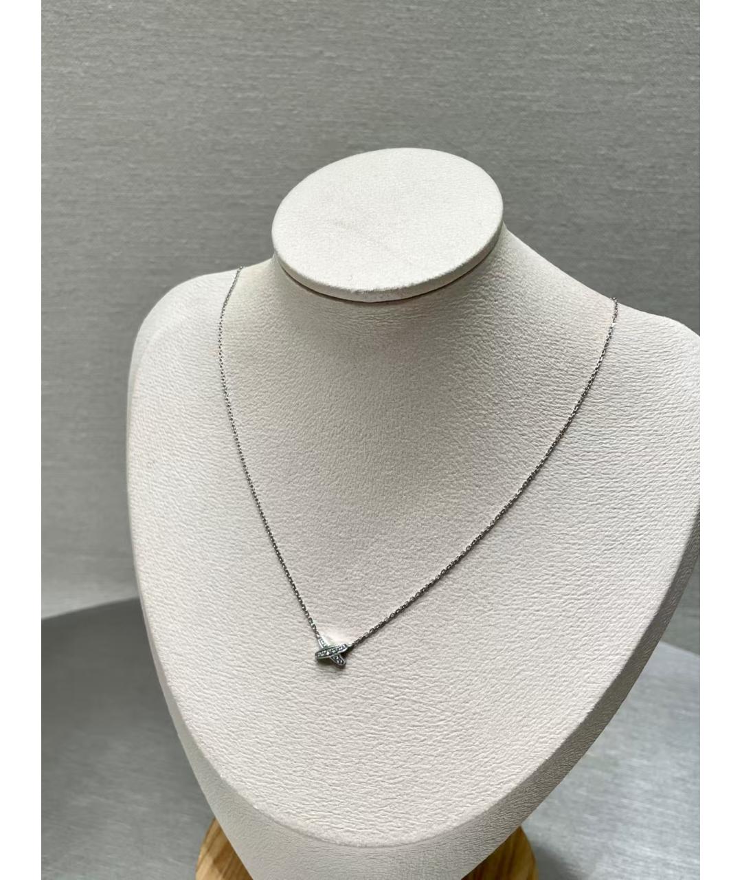 CHAUMET Серебряное колье из белого золота, фото 4