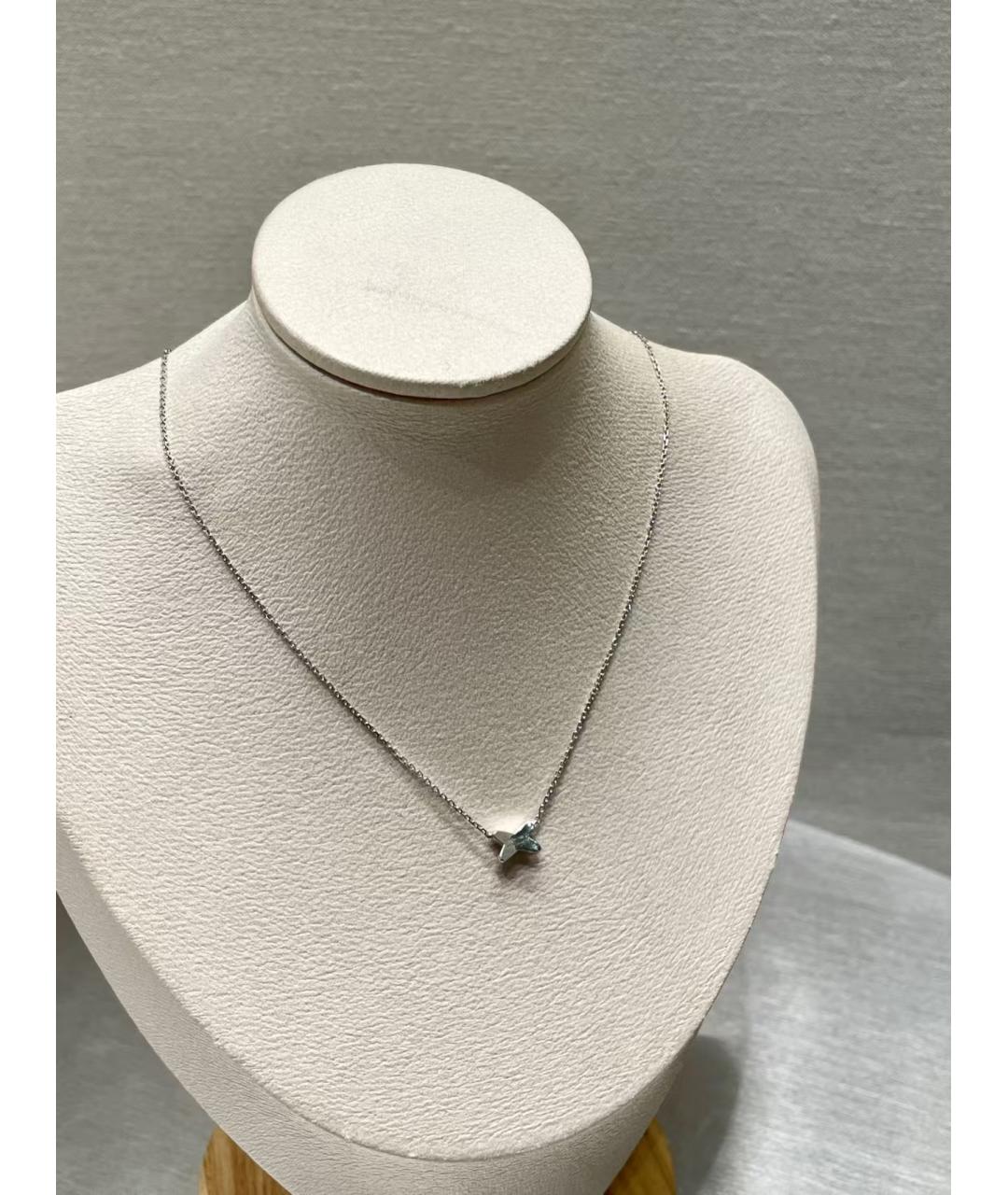 CHAUMET Серебряное колье из белого золота, фото 2