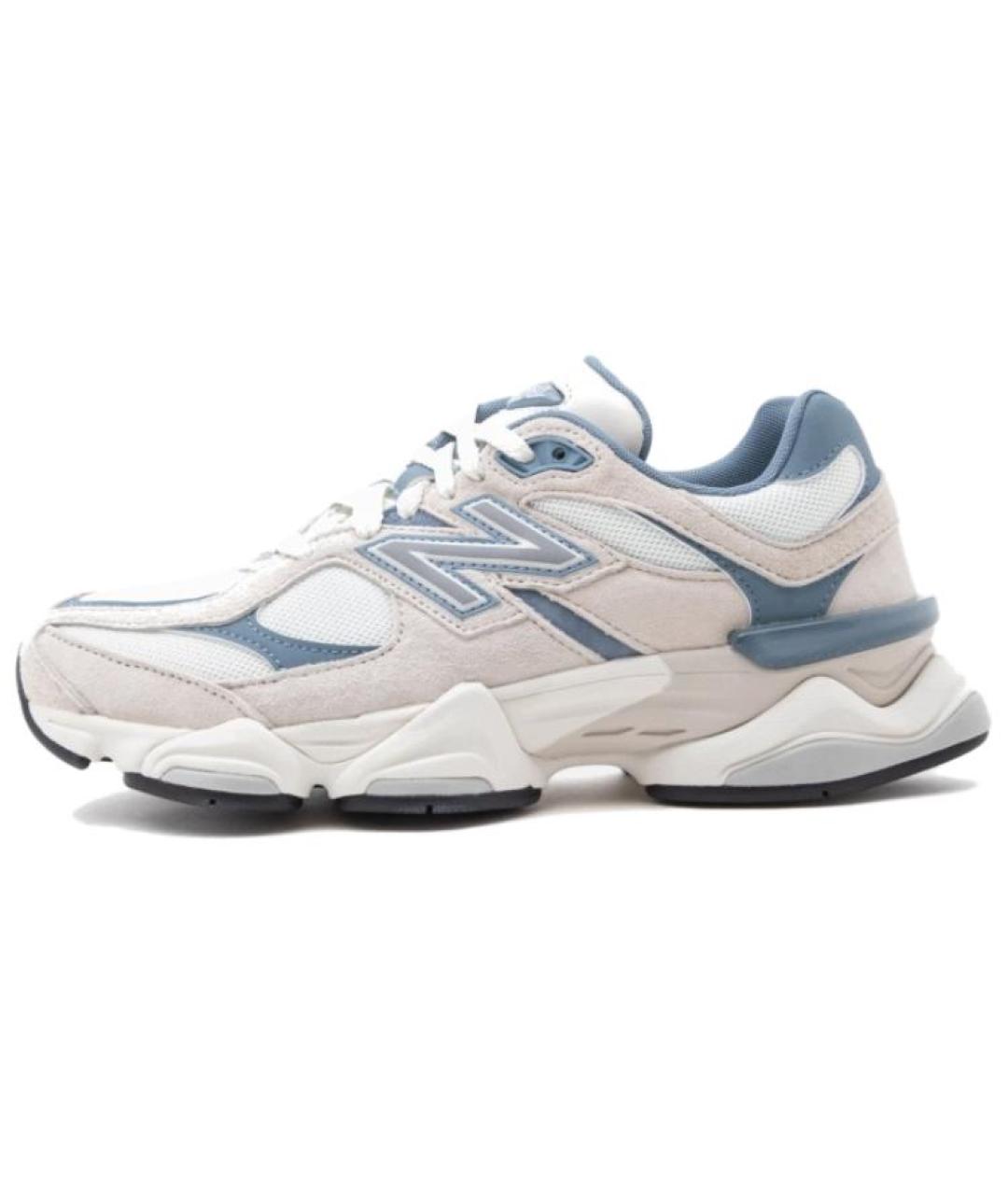 NEW BALANCE Бежевые замшевые низкие кроссовки / кеды, фото 5
