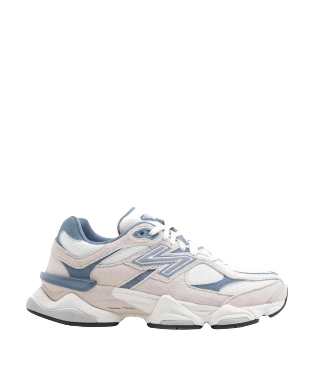 NEW BALANCE Бежевые замшевые низкие кроссовки / кеды, фото 1