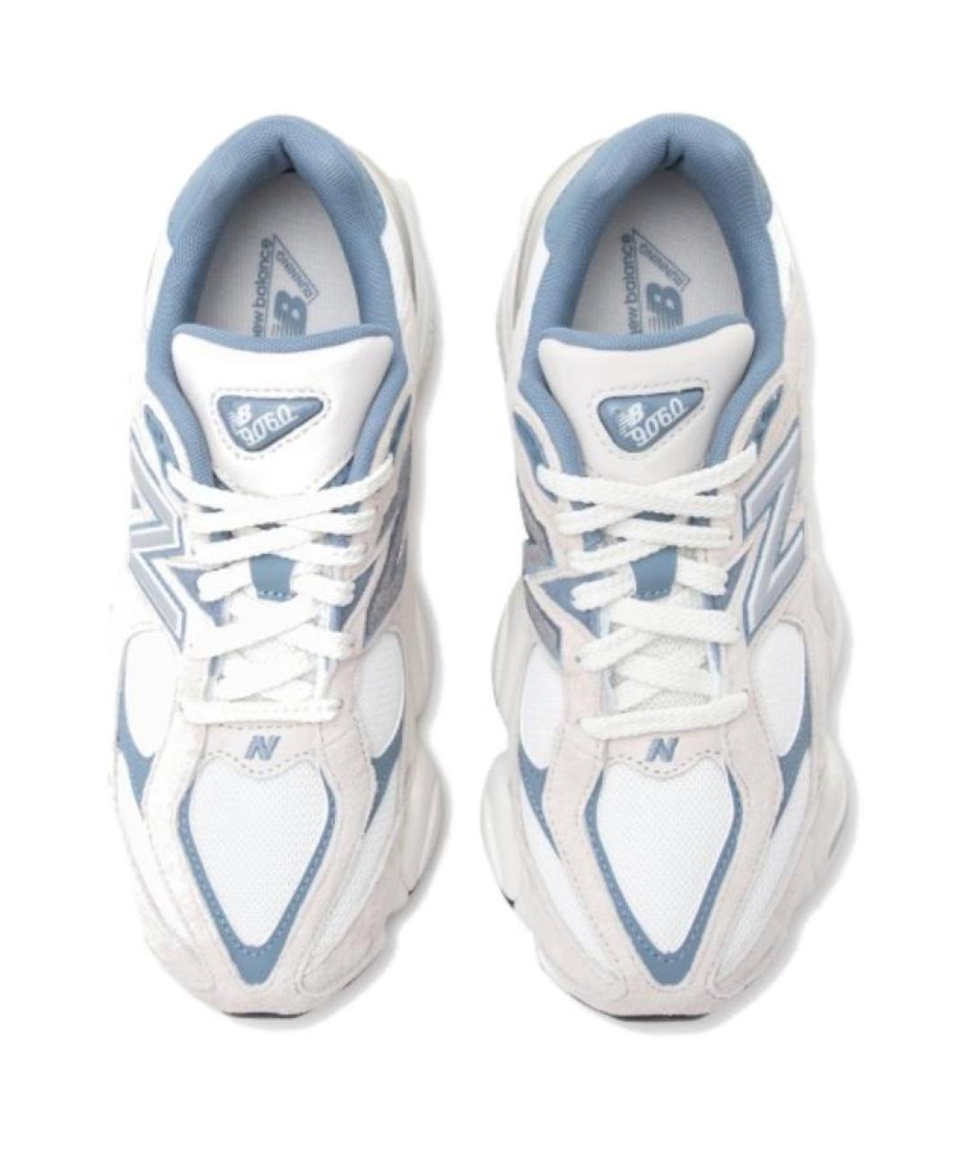 NEW BALANCE Бежевые замшевые низкие кроссовки / кеды, фото 3