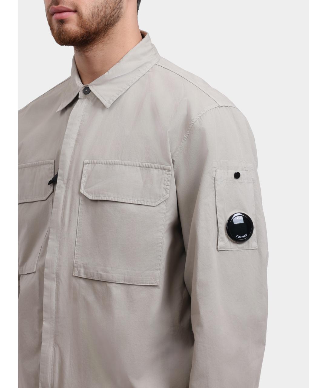 CP COMPANY Бежевая кэжуал рубашка, фото 4