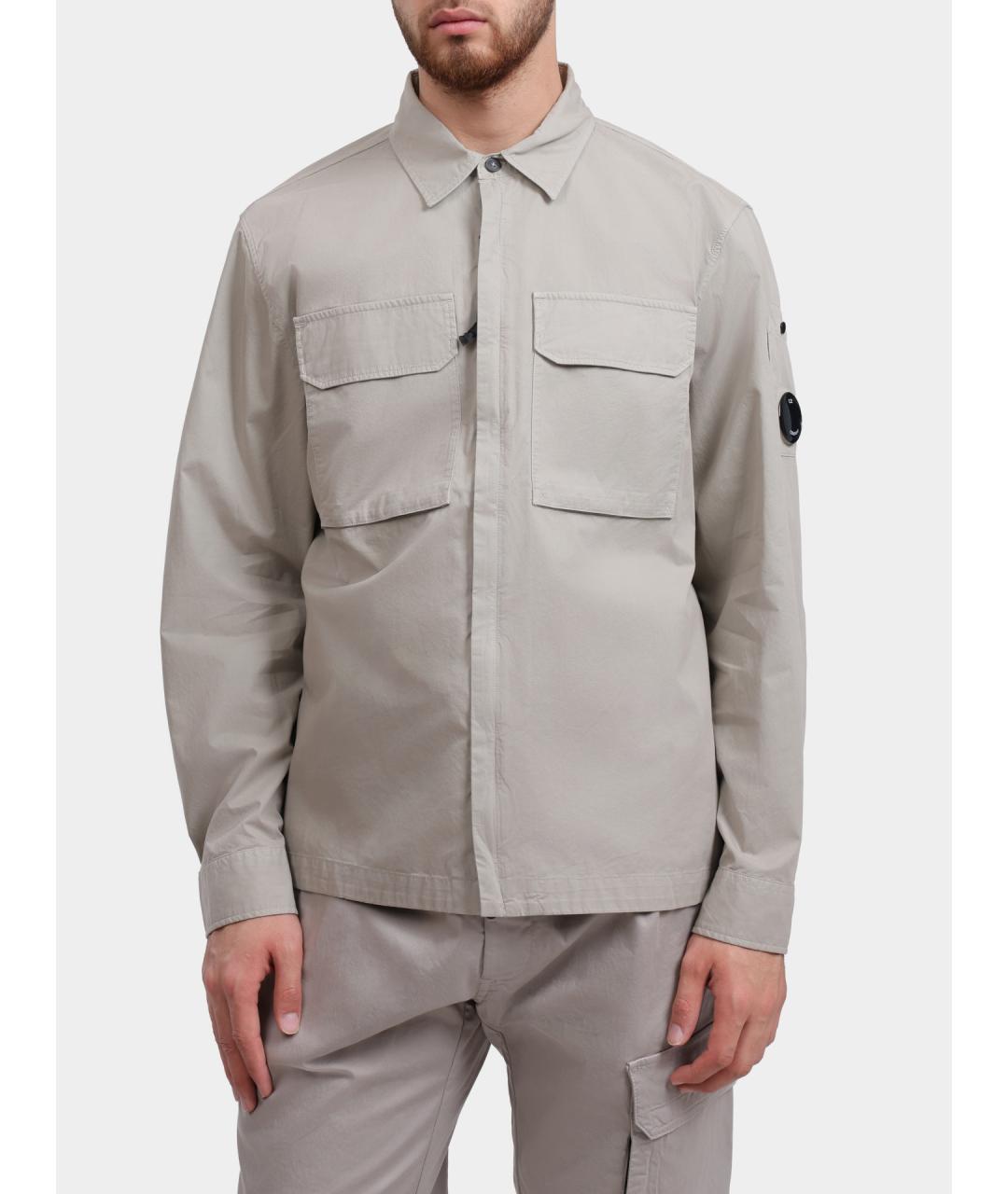 CP COMPANY Бежевая кэжуал рубашка, фото 6