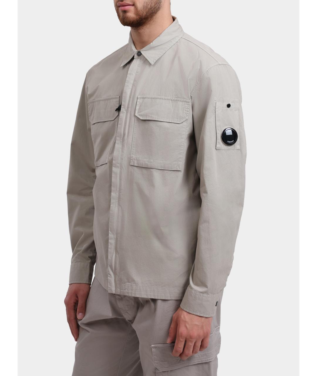 CP COMPANY Бежевая кэжуал рубашка, фото 3