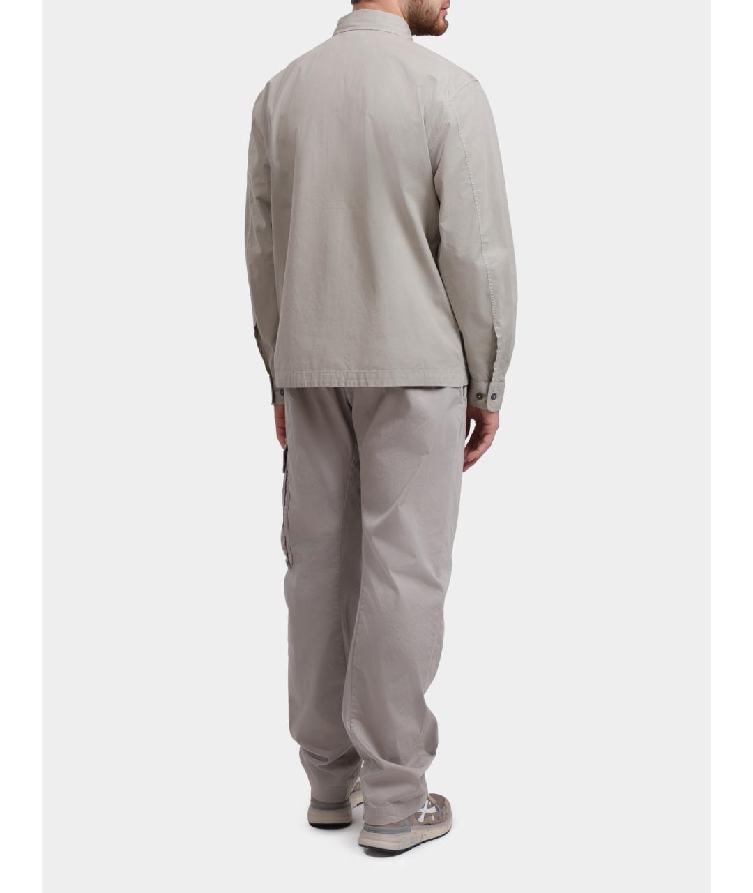 CP COMPANY Бежевая кэжуал рубашка, фото 5