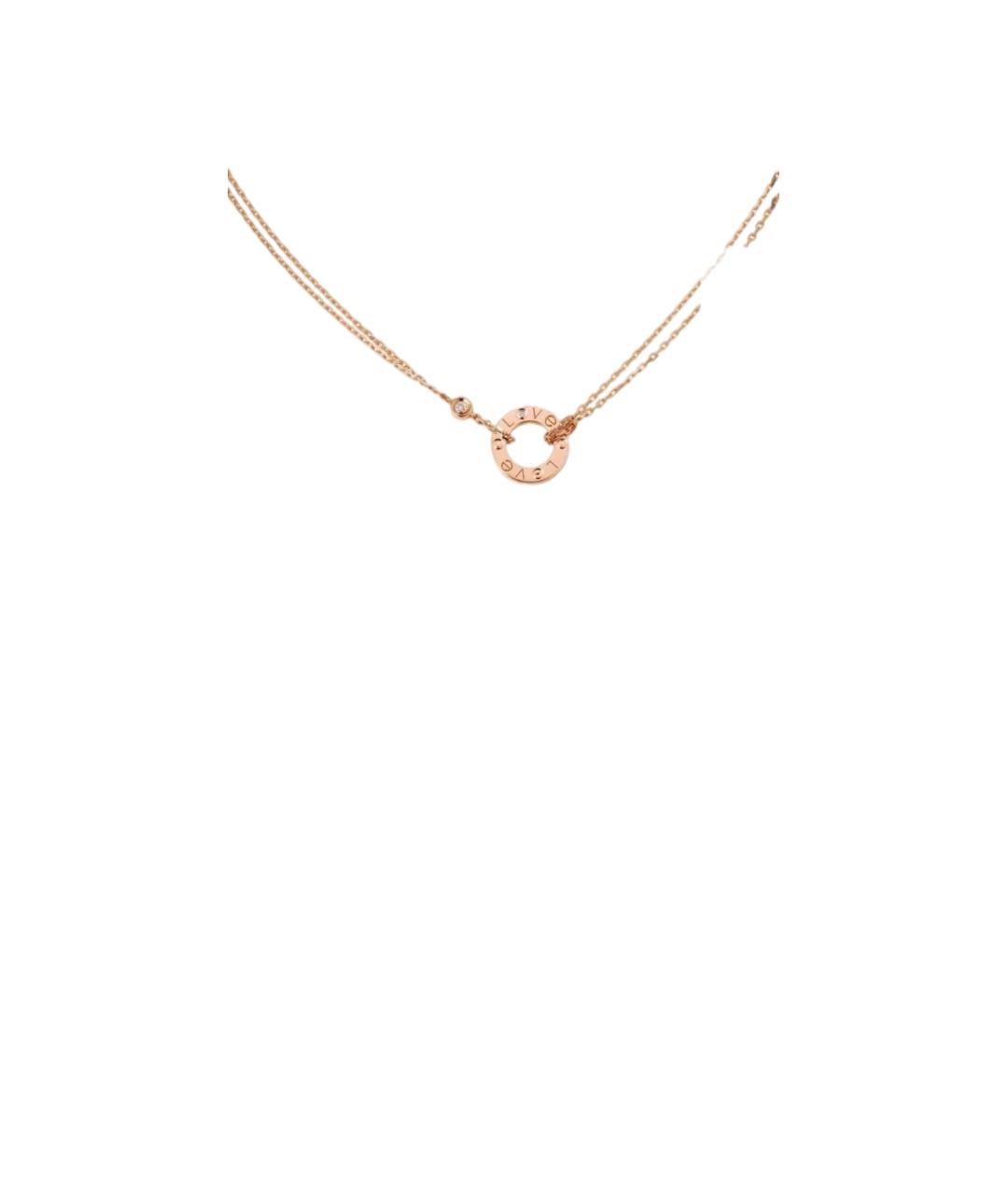 CARTIER Золотое колье, фото 2