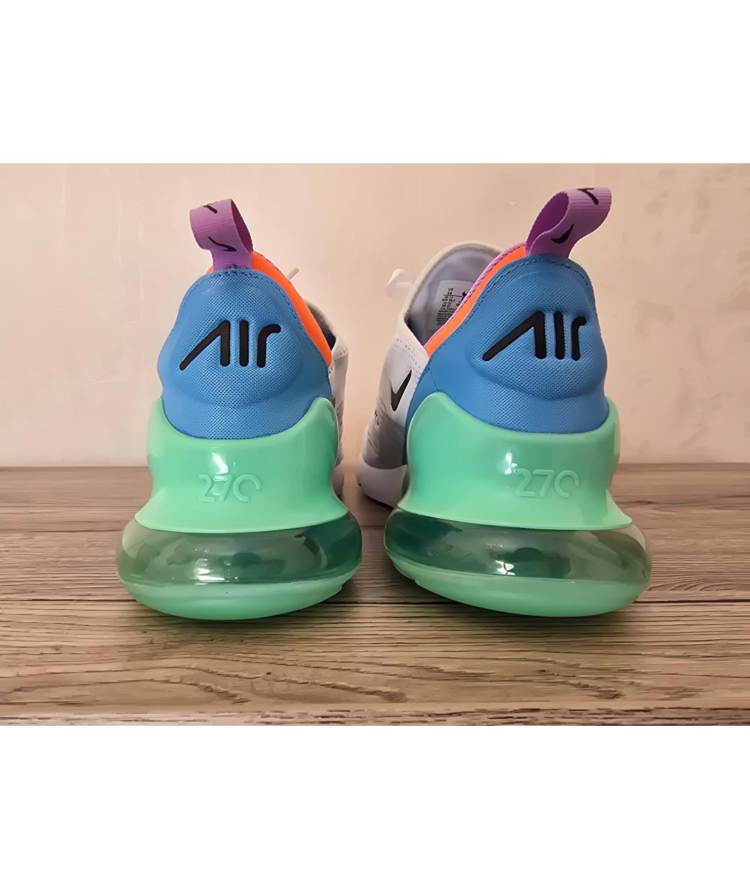 NIKE Мульти текстильные высокие кроссовки / кеды, фото 5