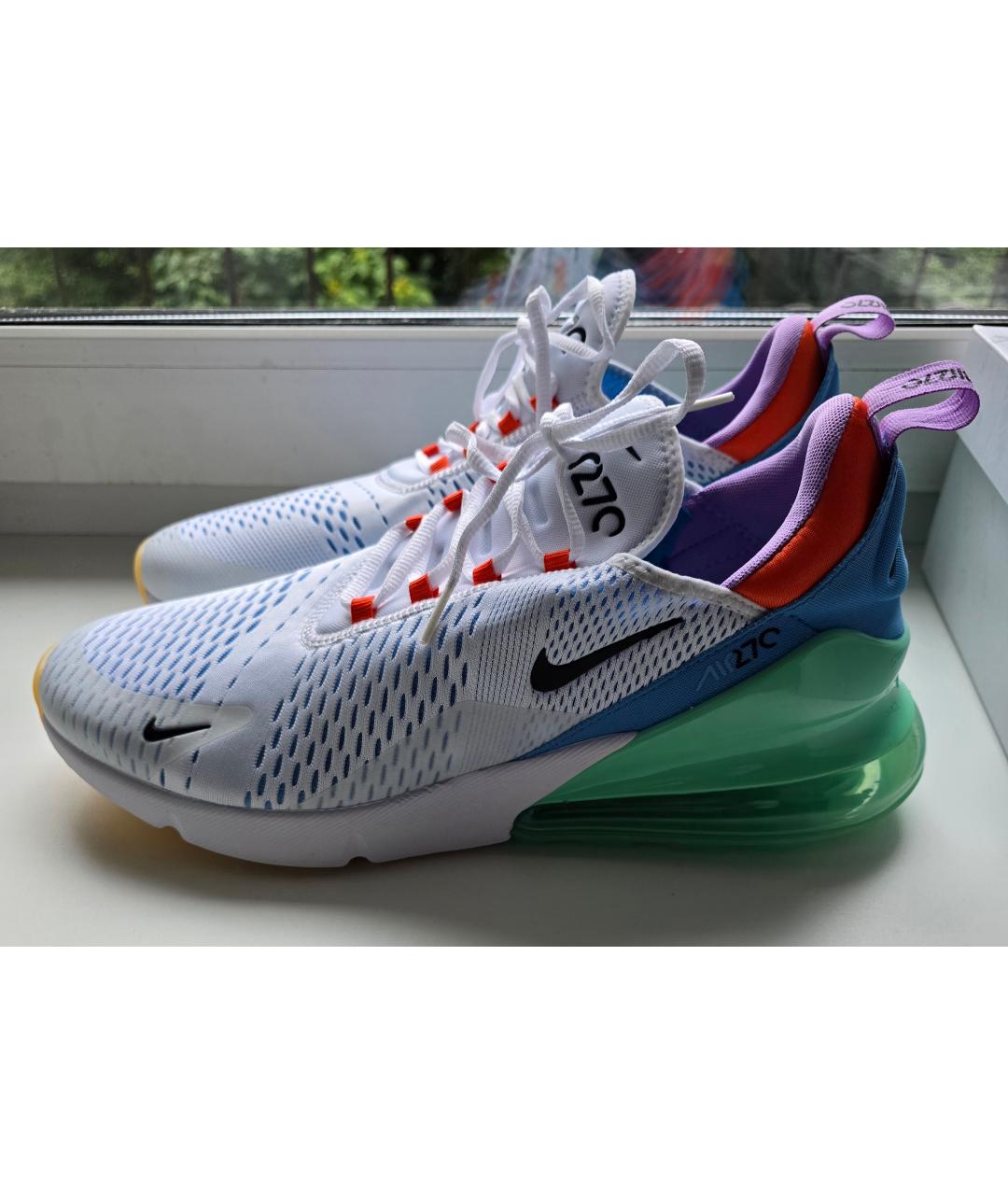 NIKE Мульти текстильные высокие кроссовки / кеды, фото 3