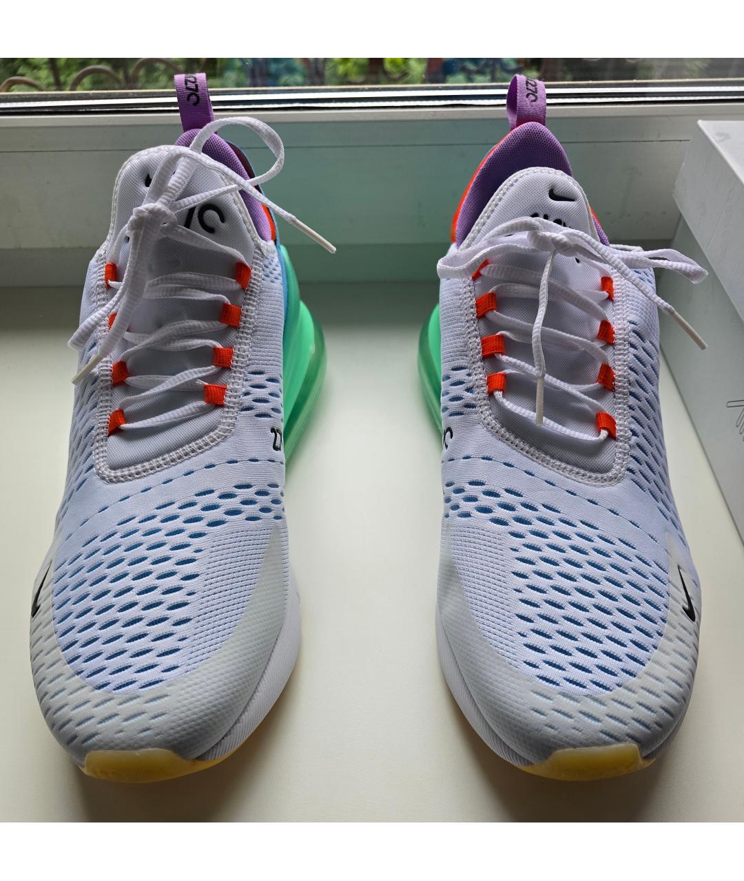 NIKE Мульти текстильные высокие кроссовки / кеды, фото 2