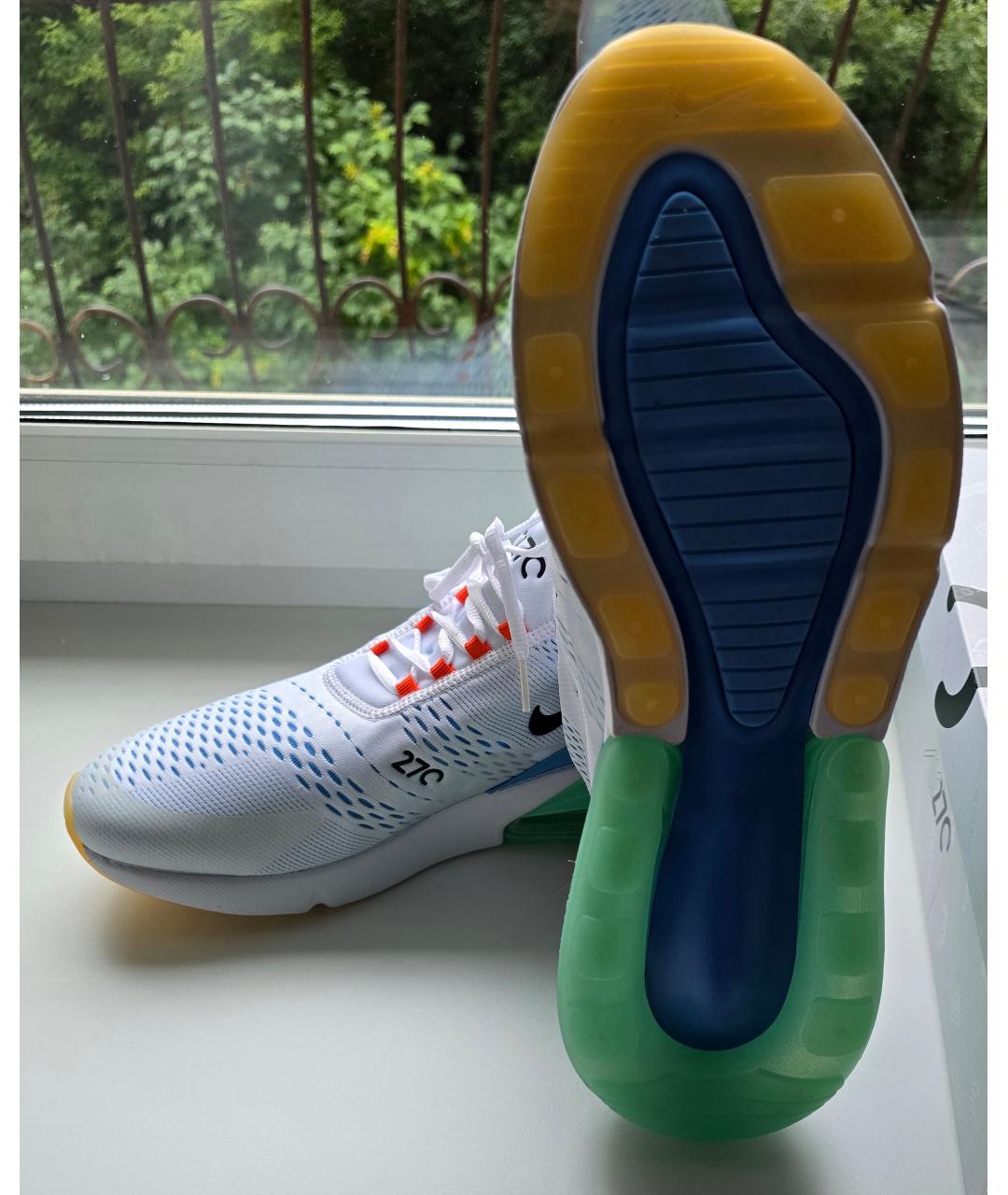 NIKE Мульти текстильные высокие кроссовки / кеды, фото 9
