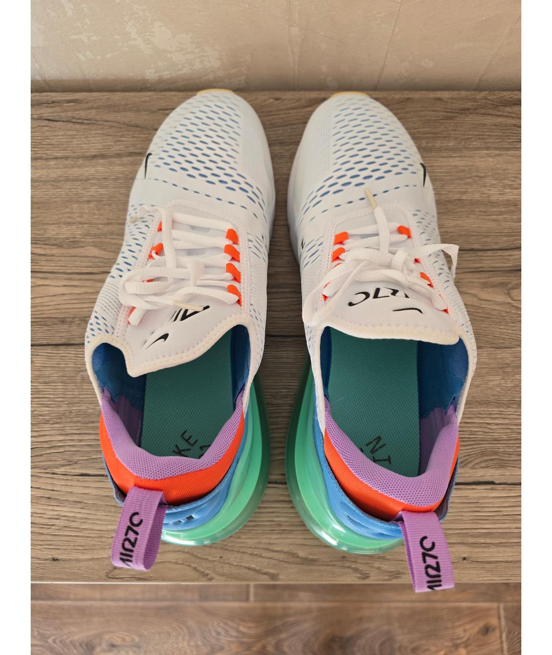 NIKE Мульти текстильные высокие кроссовки / кеды, фото 4