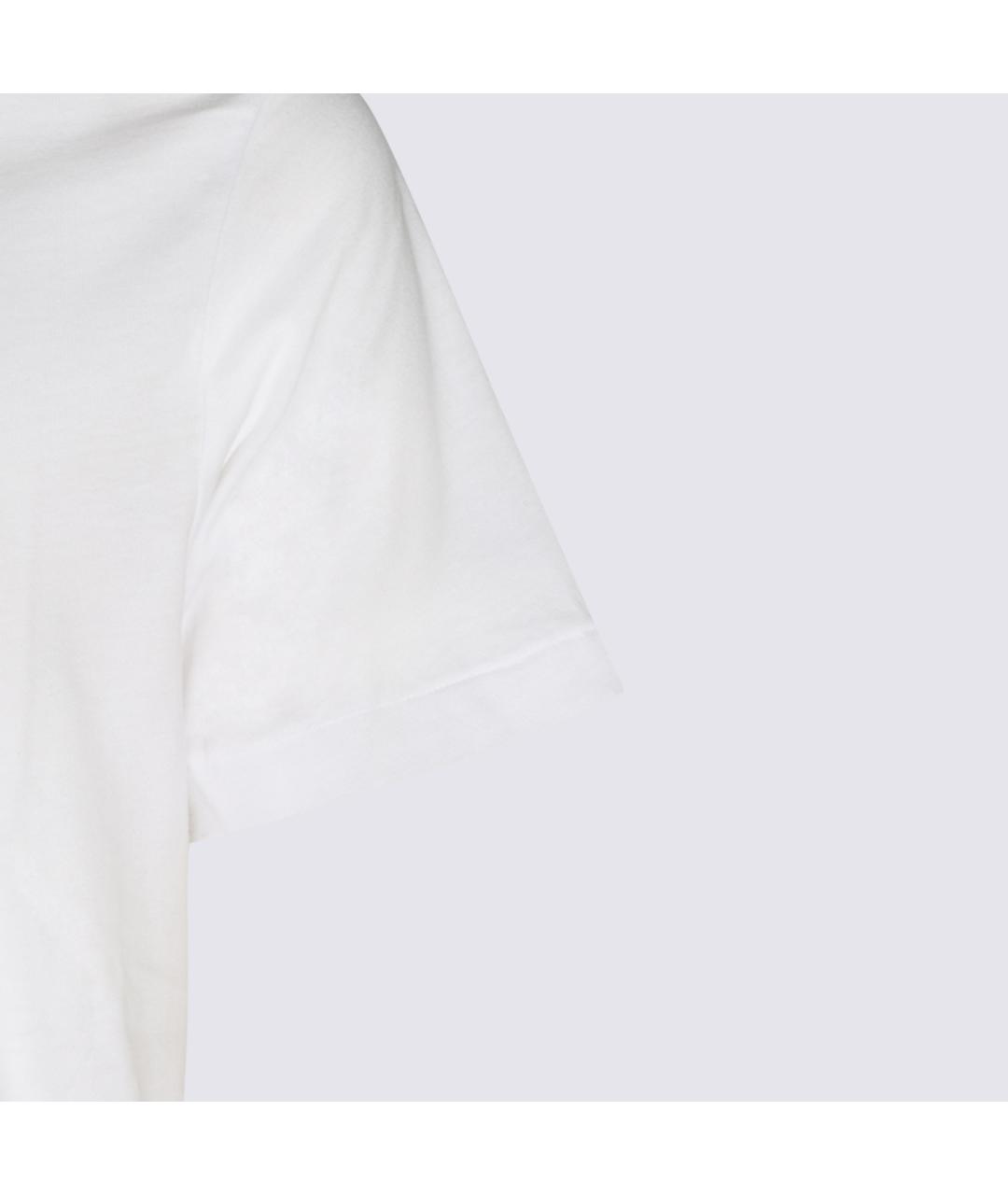 POLO RALPH LAUREN Белая хлопковая футболка, фото 4