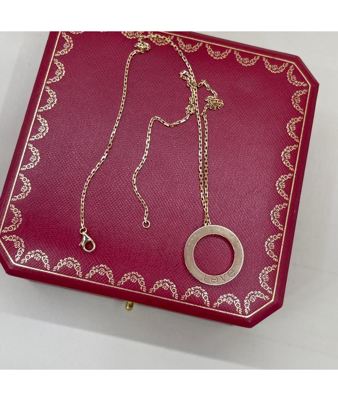 CARTIER Золотое колье из розового золота, фото 3