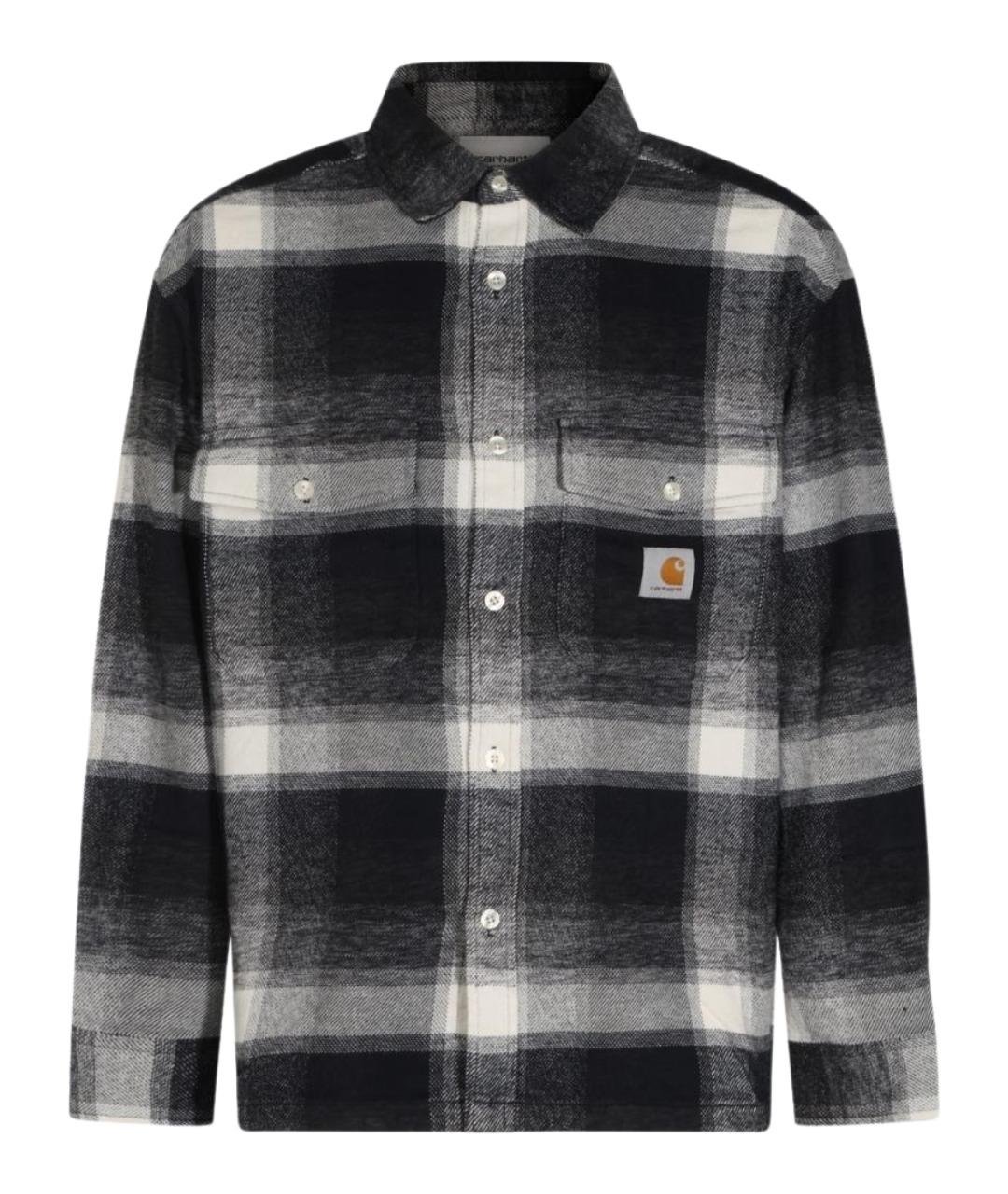 CARHARTT WIP Темно-синяя хлопковая кэжуал рубашка, фото 1