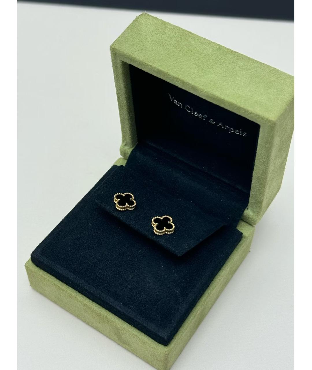 VAN CLEEF & ARPELS Черные серьги, фото 2