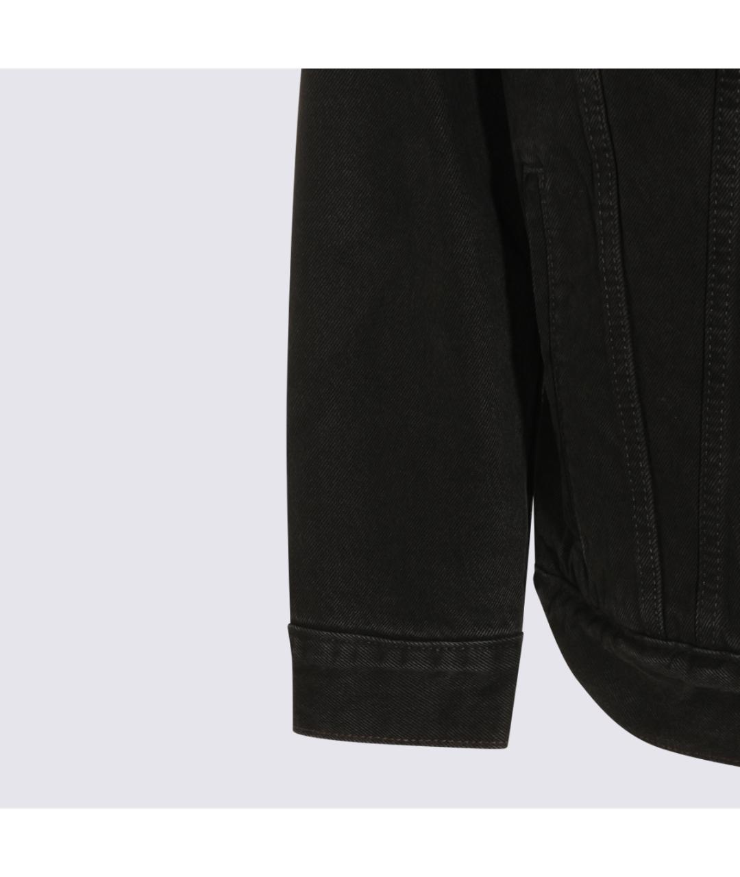 LEVI'S Черная хлопковая куртка, фото 4