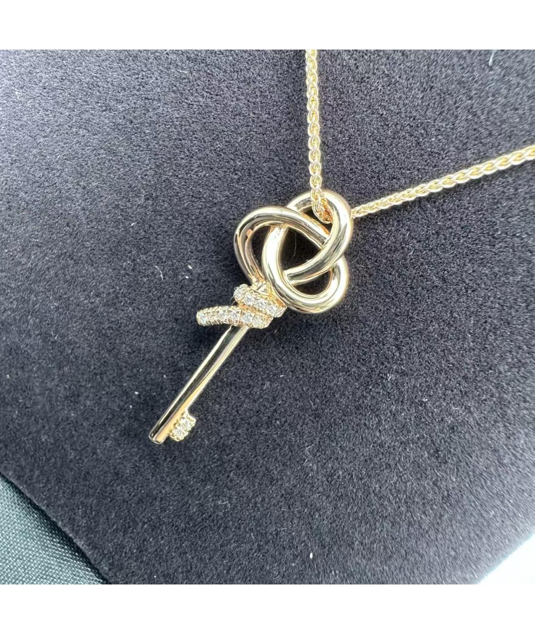 TIFFANY&CO Золотое колье из розового золота, фото 5