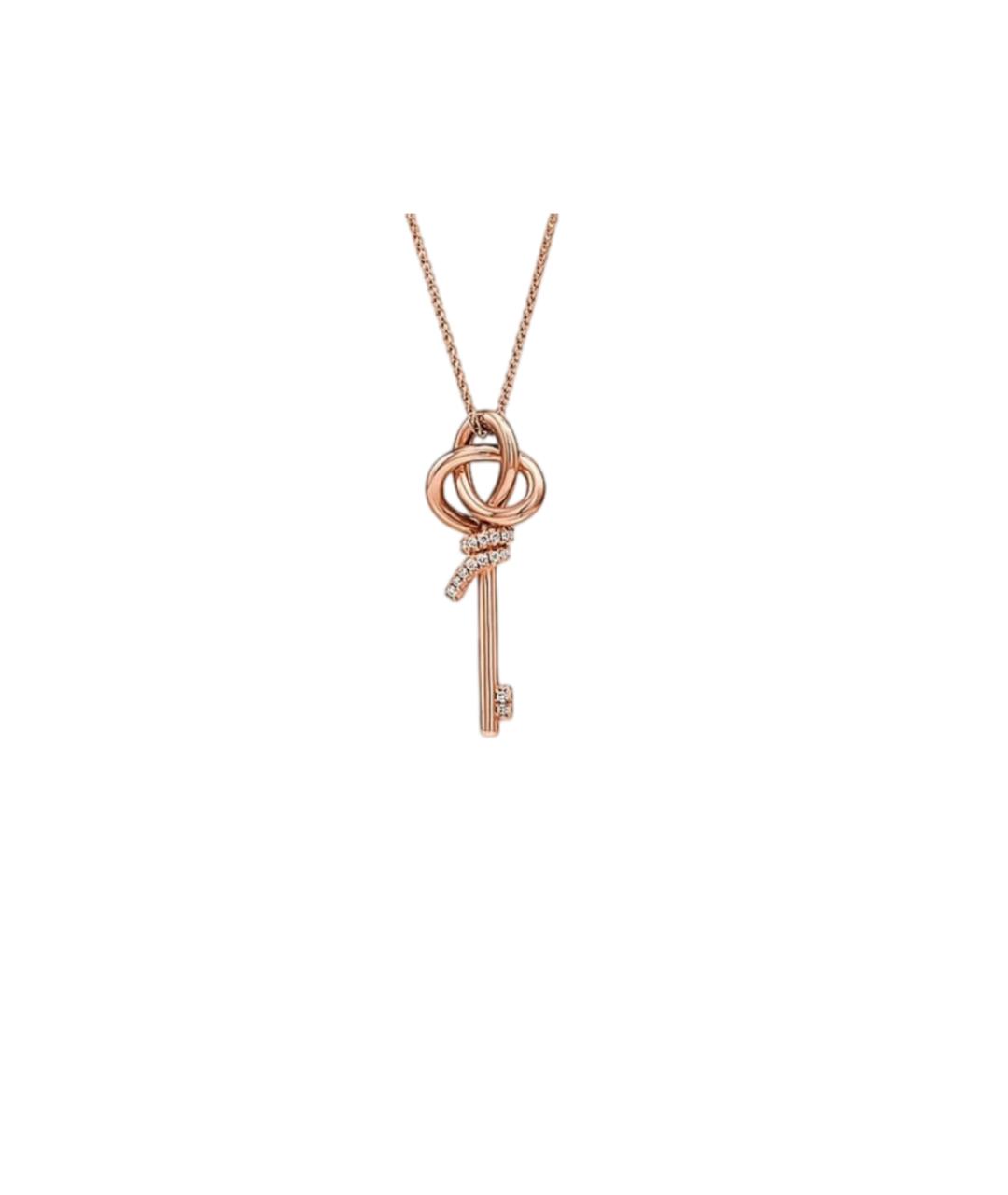 TIFFANY&CO Золотое колье из розового золота, фото 6