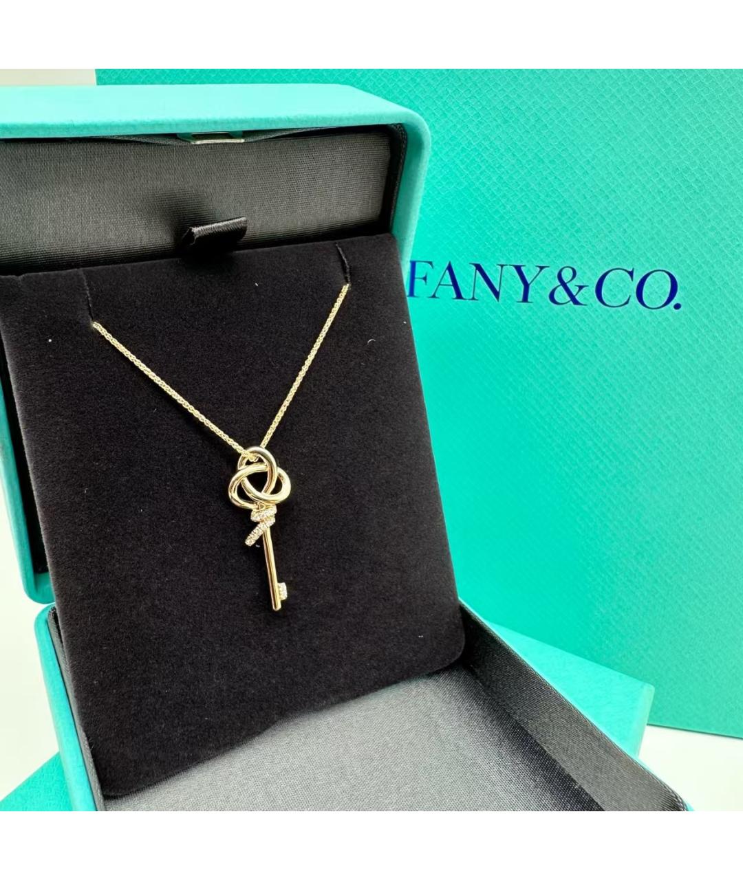 TIFFANY&CO Золотое колье из розового золота, фото 2