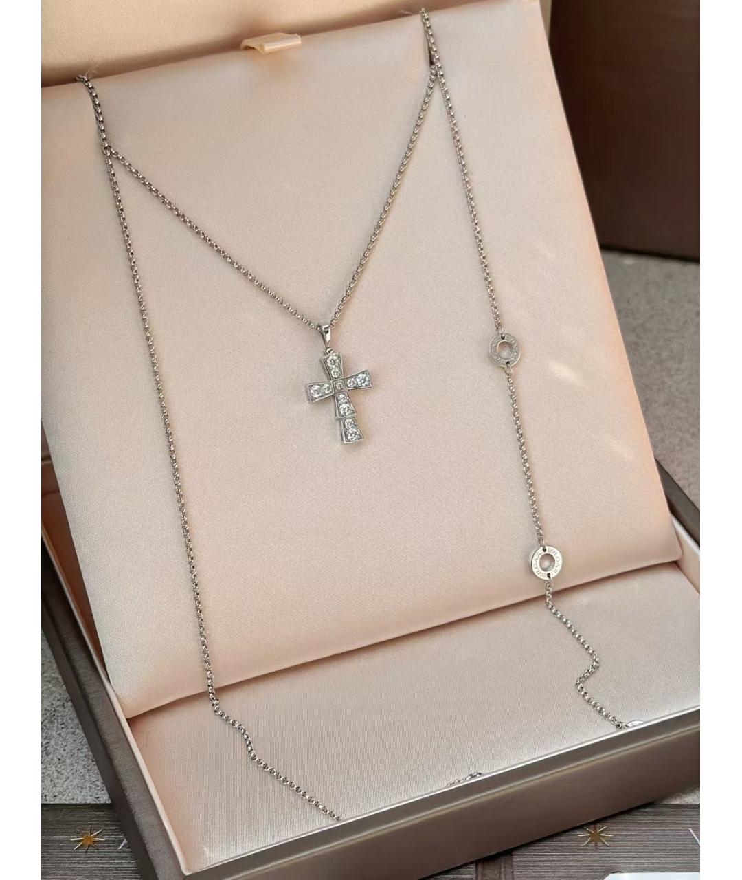 TIFFANY&CO Серебряное колье из белого золота, фото 3