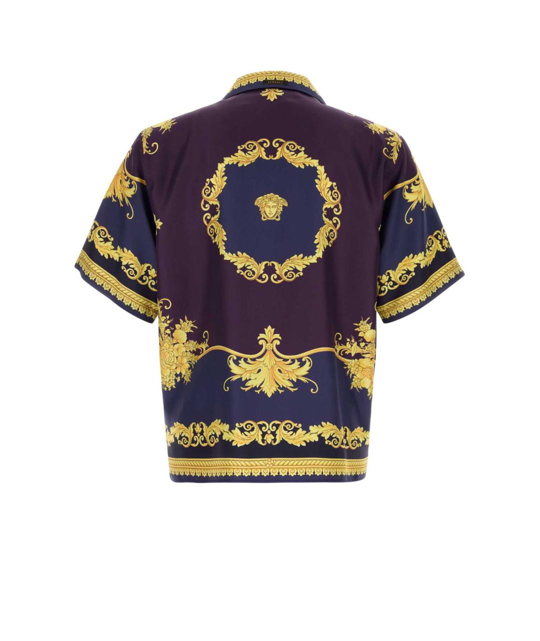 VERSACE Мульти шелковая кэжуал рубашка, фото 2