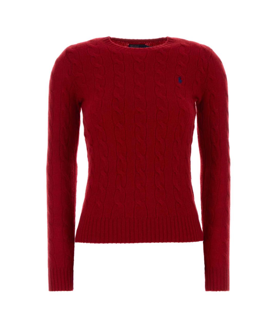 POLO RALPH LAUREN Красный кашемировый джемпер / свитер, фото 1