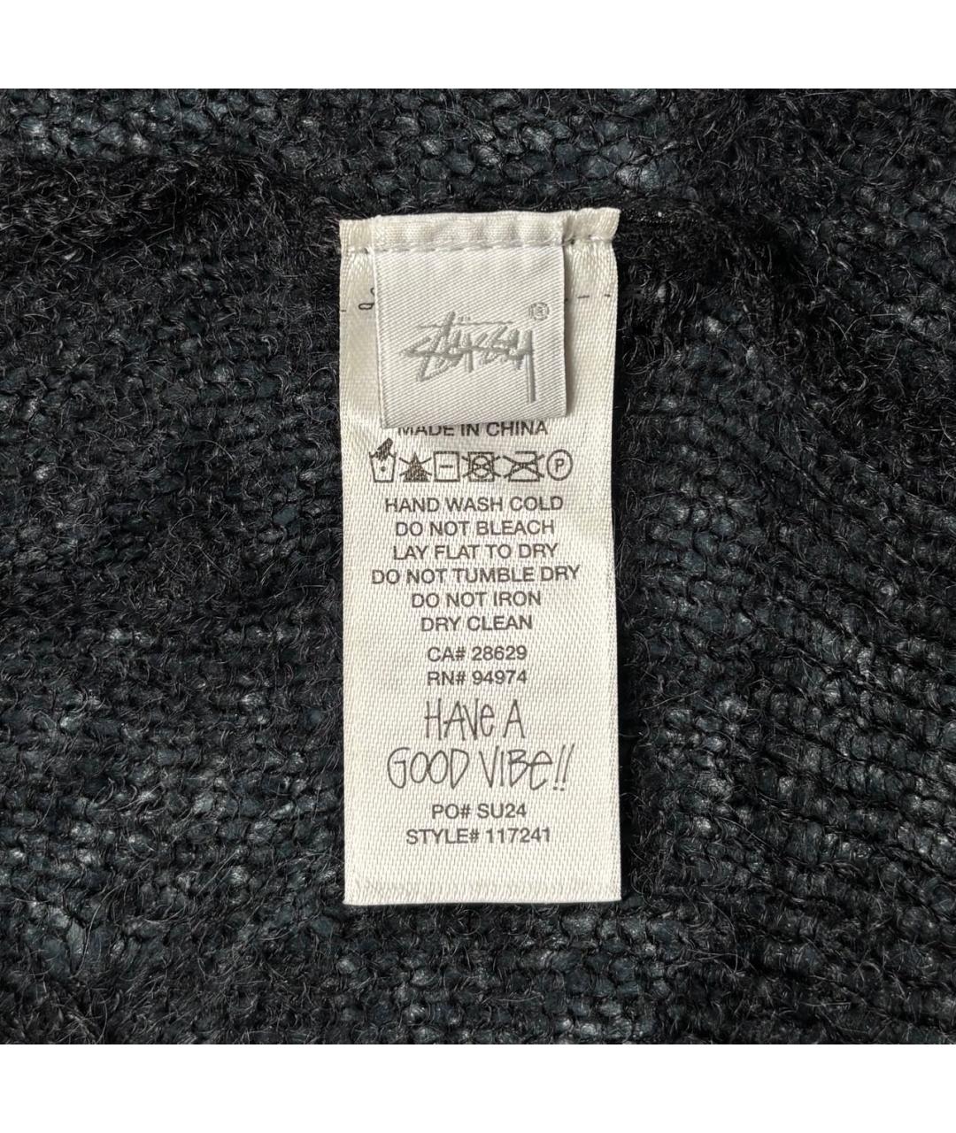 STUSSY Черный джемпер / свитер, фото 6